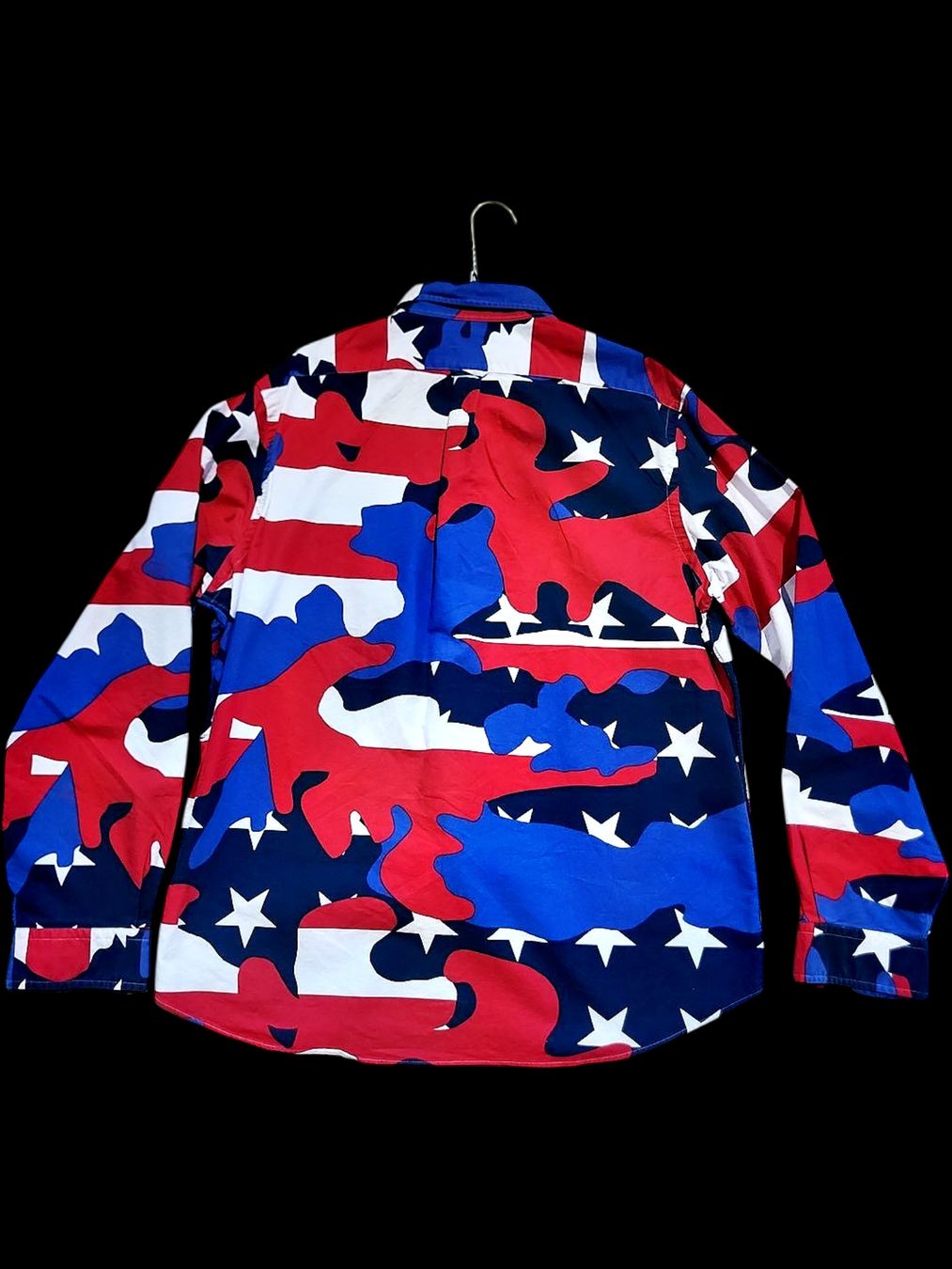 Ralph Lauren Camicie: Ralph Lauren Amerikanische Flaggenmuster Button-Down-Hemd - – Nuovo (secondo la descrizione) da Zug venduto da vinokilo 3