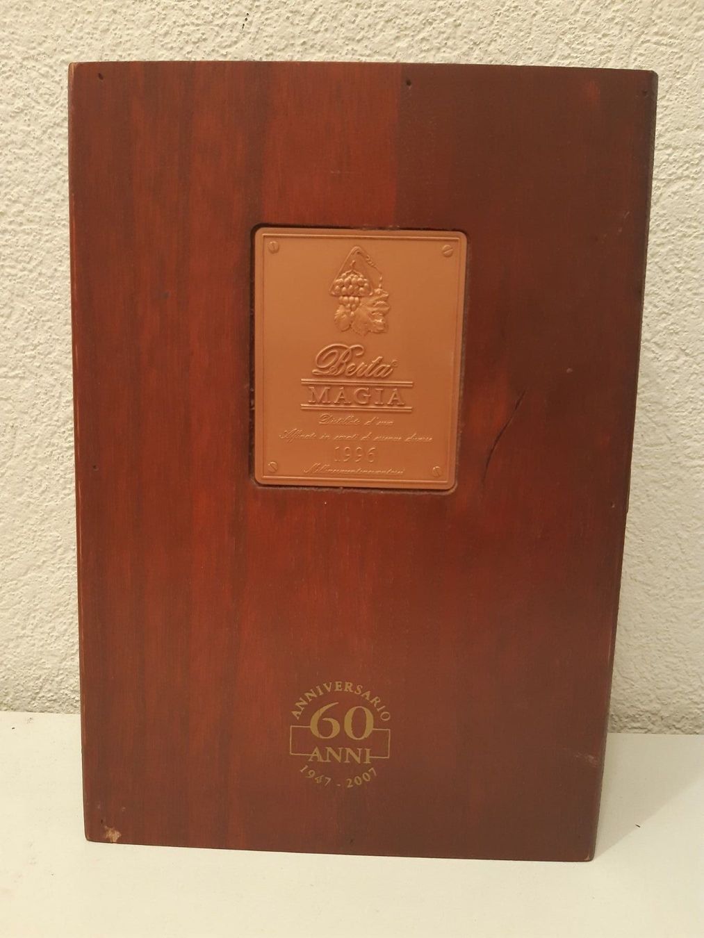 Berta Spirituosen: Berta Maggia Grappa 1996 45% inkl OHK – Neu und originalverpackt aus Elsau von Rumsammler 9