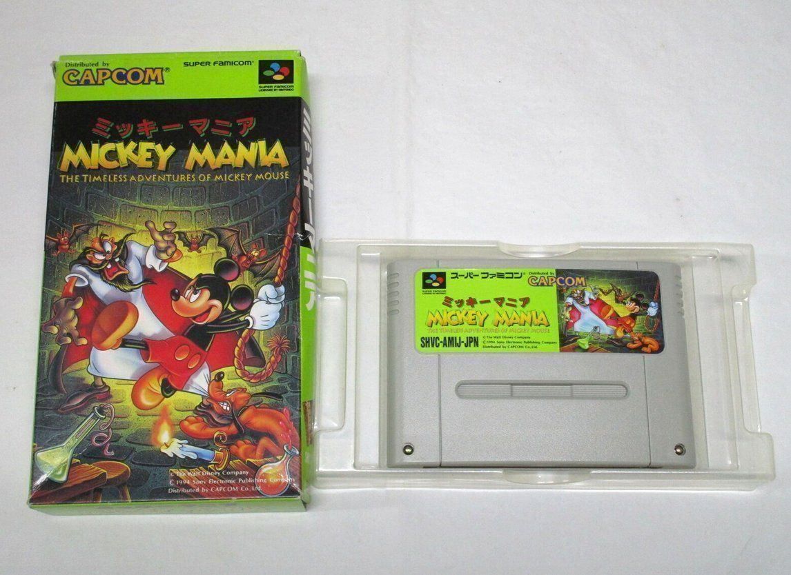 Giochi: MICKEY MANIA (JAP) - SUPER FAMICOM – Usato da Spiegel b. Bern venduto da Natix