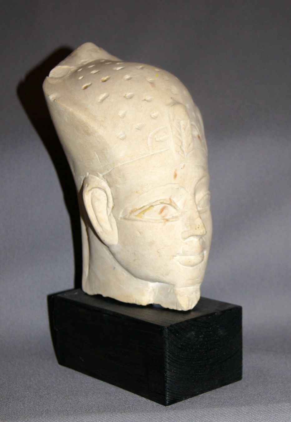 Sculture & Statue: Wunderbare, fein gestaltete Kopf-Büste eines Pharao – Usato da Geroldswil venduto da ARTEFACTO 4