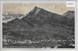 Neu St. Johann-Nesslau mit Säntis und Stockberg