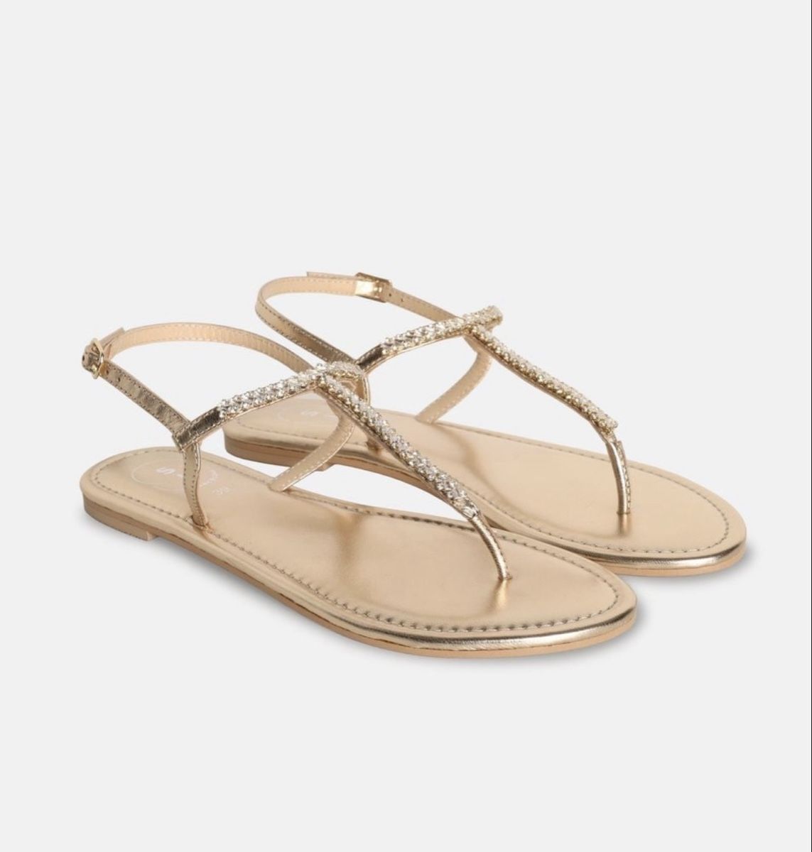 Chaussures femmes: Ledersandalen mit Steinen. Neu – Neuf avec emballage d'origine à Schaffhausen par R_Muzh