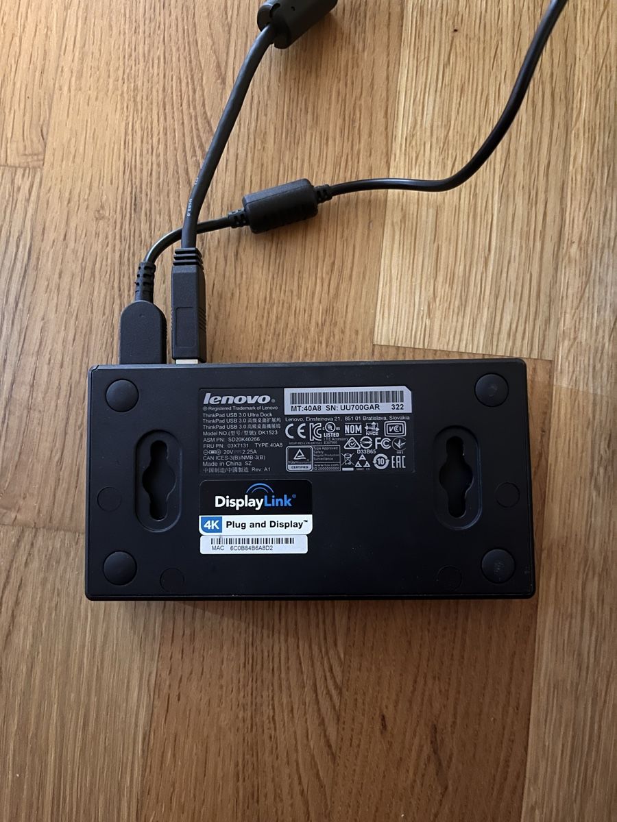 Lenovo Dockingstation: Lenovo ThinkPad USB-C Dock Station – Gebraucht aus Muri AG von fightandfitness.ch 1
