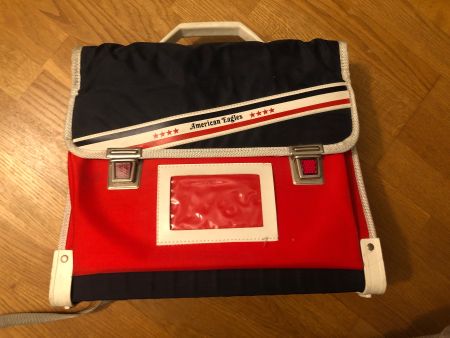 Retro American Eagles Schultasche!