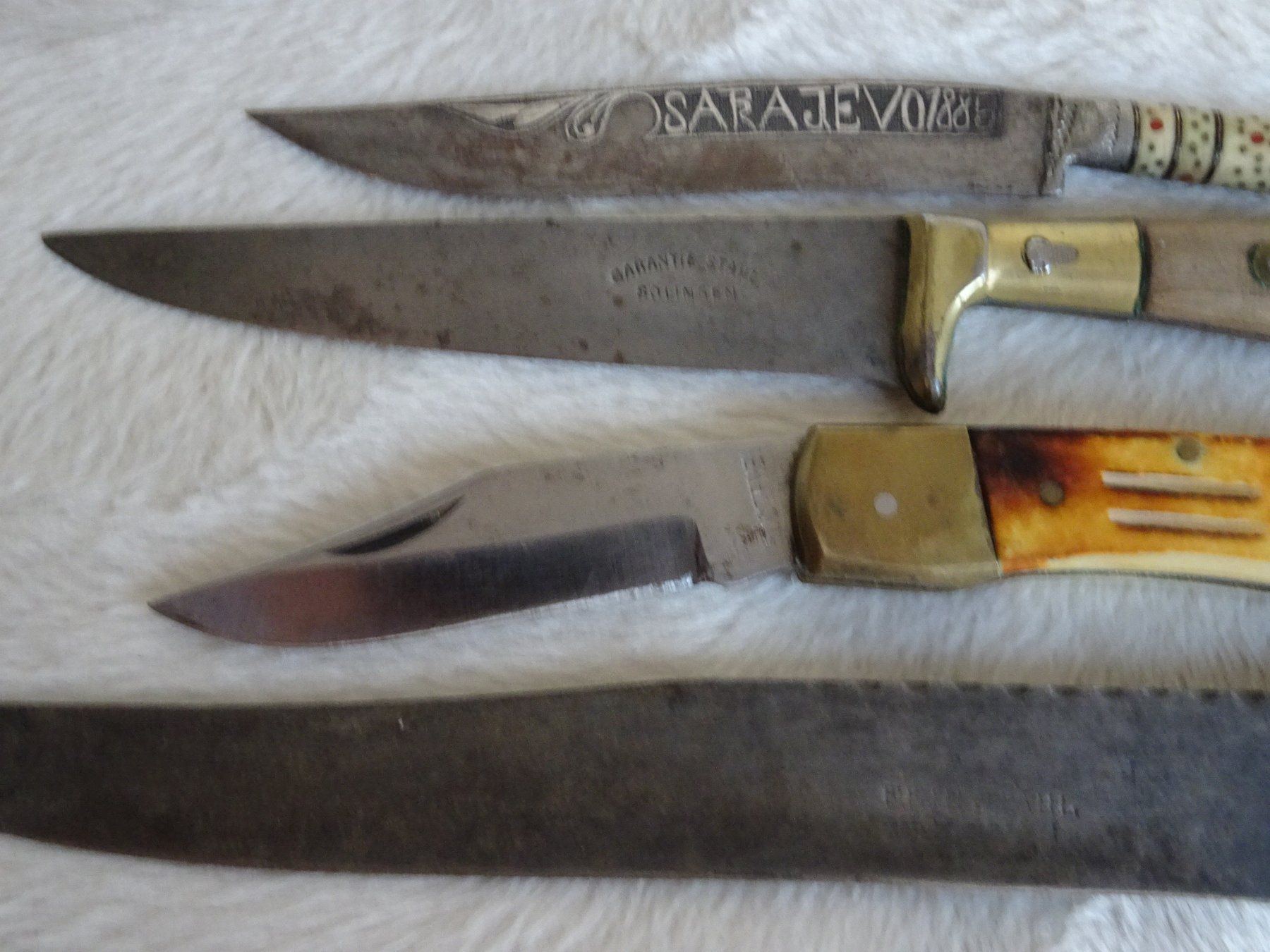 Posate: Posten Messer Jagdmesser Sackmesser Sarajevomesser – Usato da Siebnen venduto da niki61 4