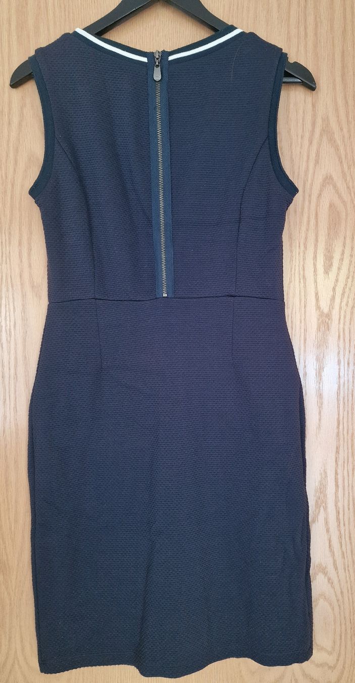 Comma Vestiti: Comma Sommerkleid dunkelblau – Usato da Lausen venduto da Joli-80 2