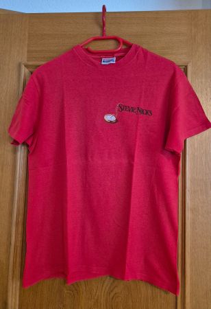 Stevie Nicks T-Shirt 1989, Vintage, rot, Gr. L