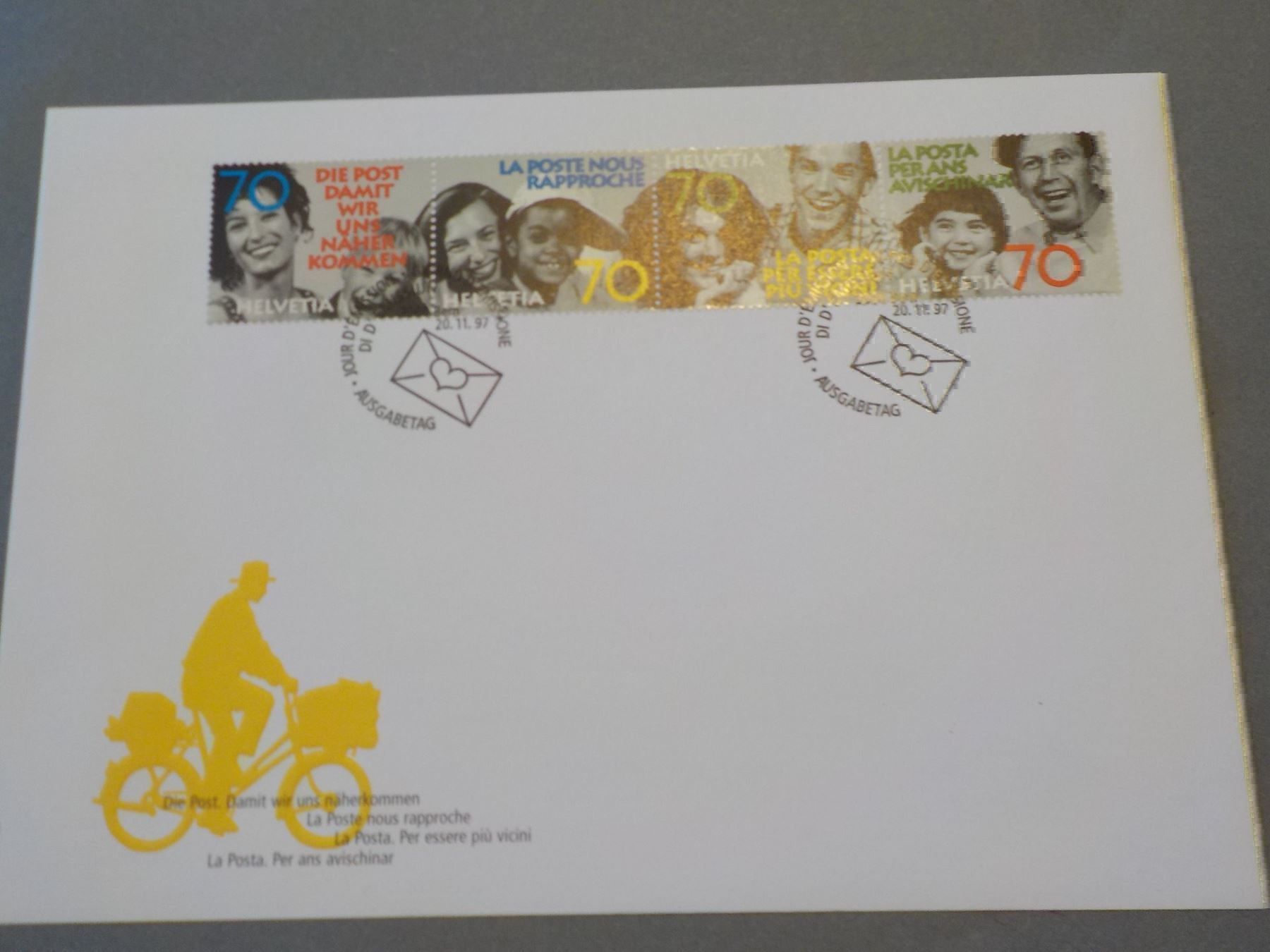 Alle Briefmarken: 1997, FDC, E6, Sondermarken, Post – Neu (gemäss Beschreibung) aus Muri b. Bern von Ricardoverkauf