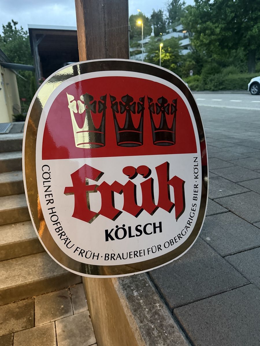 Insegne: Früh Kölsch Werbeschild – Usato da Bremgarten b. Bern venduto da CordulaGruen