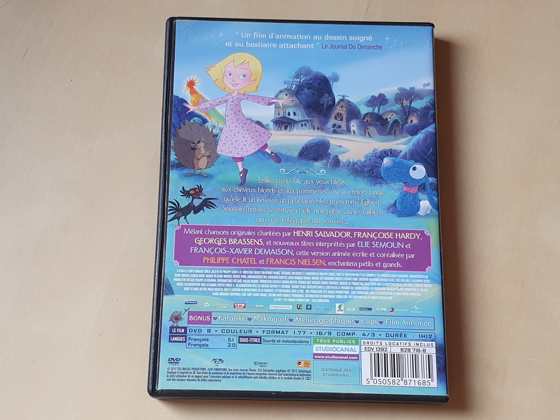 Alle DVDs: Emilie Jolie – Gebraucht aus Stansstad von collectorsshop 1