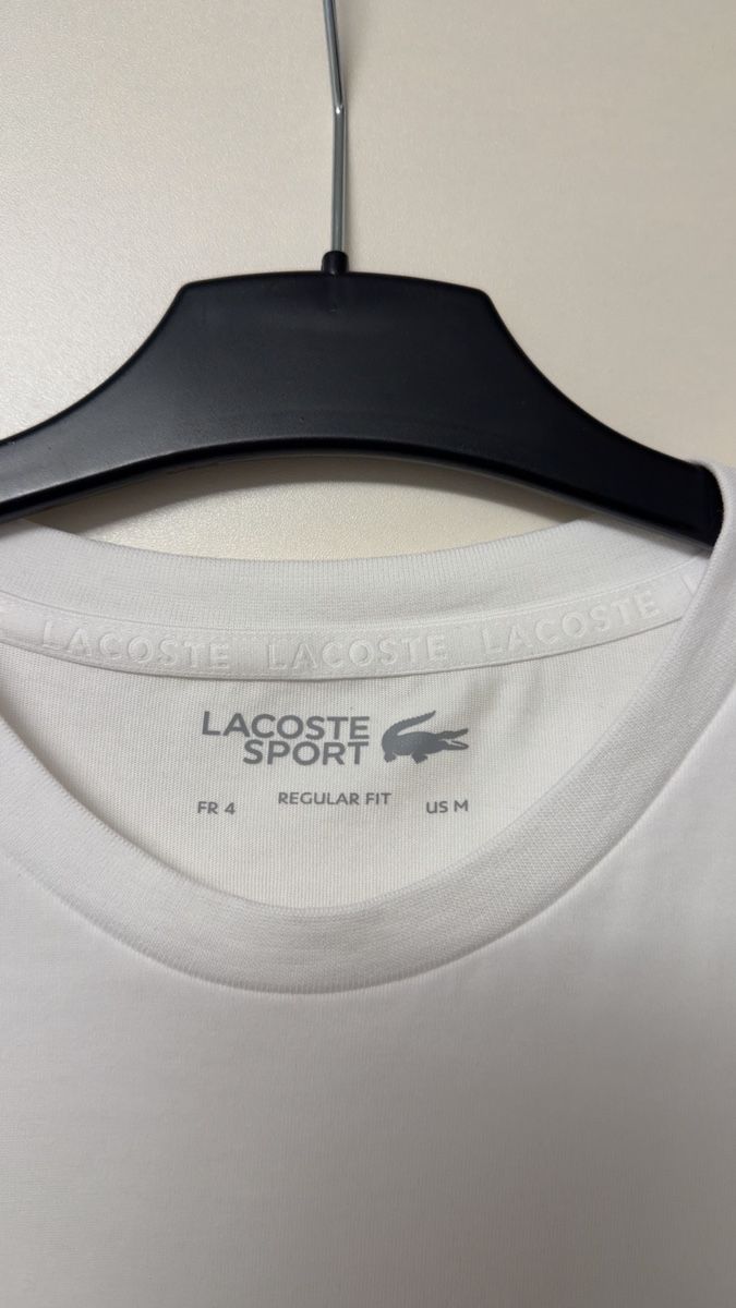 Lacoste T-shirt: T-Shirt Lacoste Héritage Badge – Nuovo (secondo la descrizione) da Steinhausen venduto da Albin6312 1