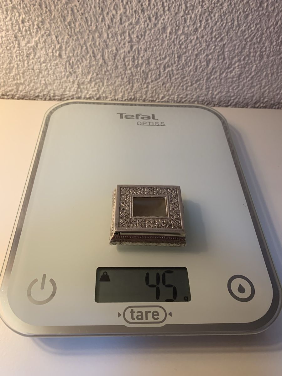 Barattoli: Antike 925 Silber Dose 45 Gramm – Usato da Nunningen venduto da mochflo 7