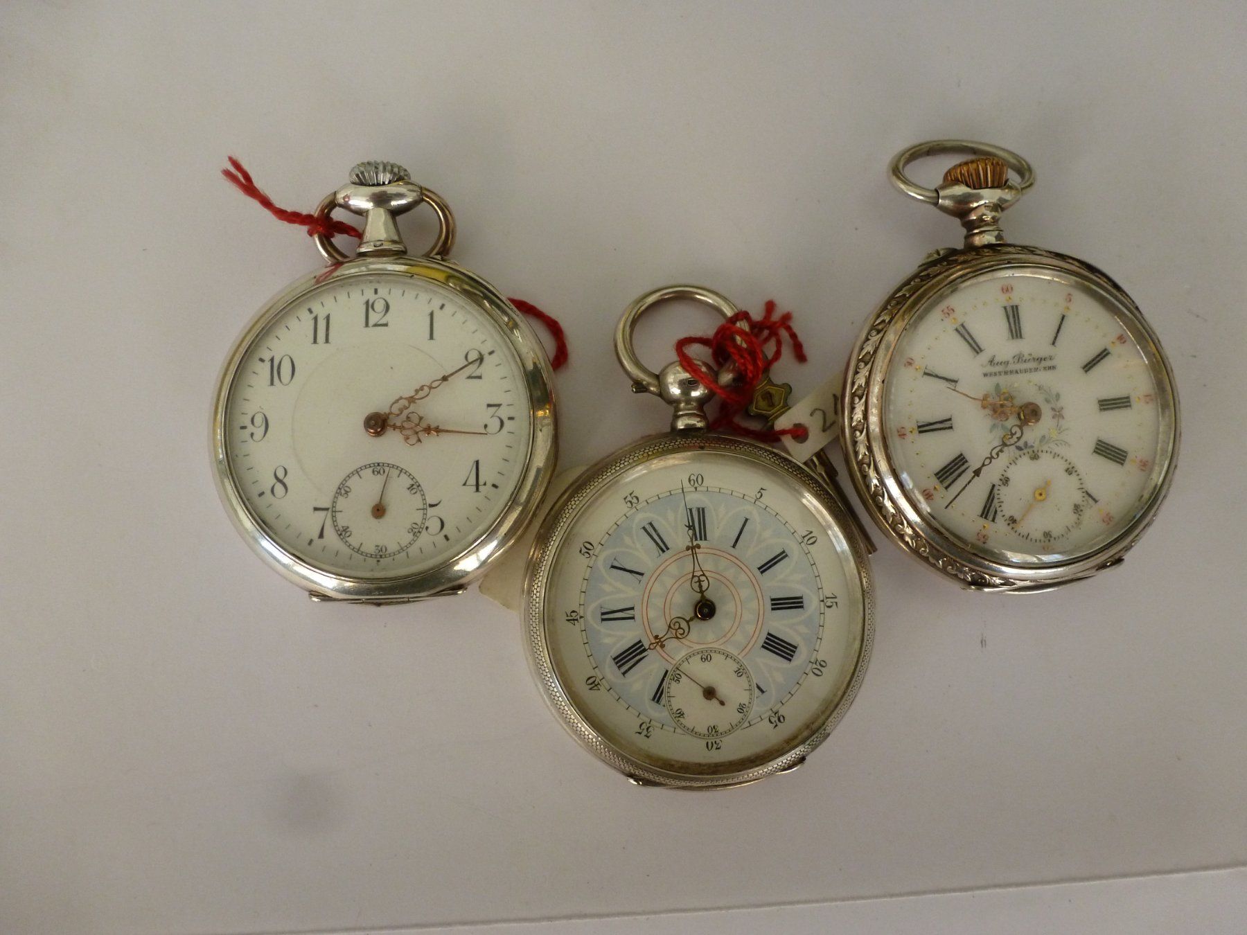 Orologi: 3 Taschenuhren – Usato da Birsfelden venduto da moni64