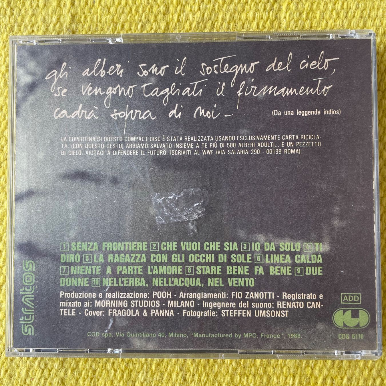 CD: POOH-OASI – Usato da Rorschacherberg venduto da CD-Roli 1