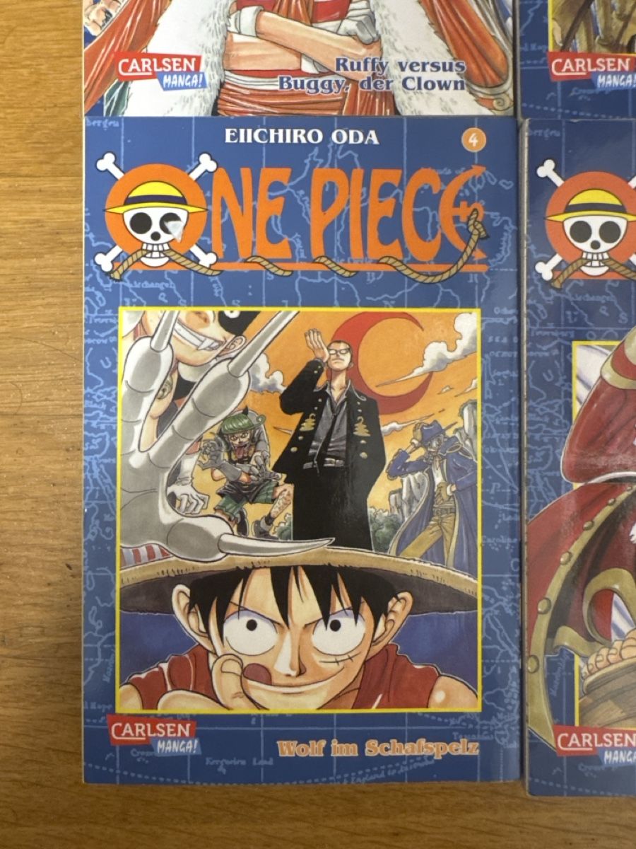 Fumetti: One Piece bänder 1-4  – Nuovo (secondo la descrizione) da Volketswil venduto da kev_8cfn 1