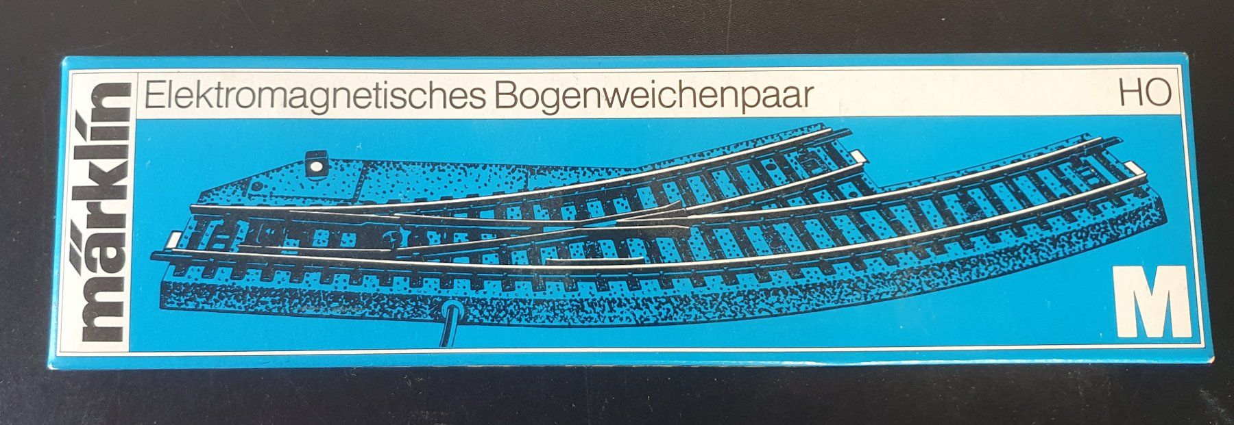 Märklin Modellini di ferrovie: MÄRKLIN: BOGENWEICHENPAAR 5140 OVP – Usato da Biglen venduto da taunus82