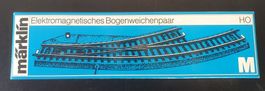 MÄRKLIN: BOGENWEICHENPAAR 5140 OVP