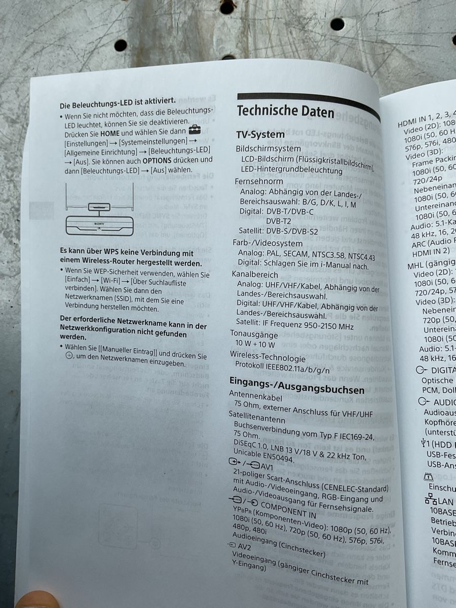 Fernseher: Sony TV – Neu (gemäss Beschreibung) aus Belp von _b9mc 1