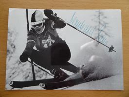 1970 Ski Weltmeisterschaft Bernhart Russi mit Autogramm