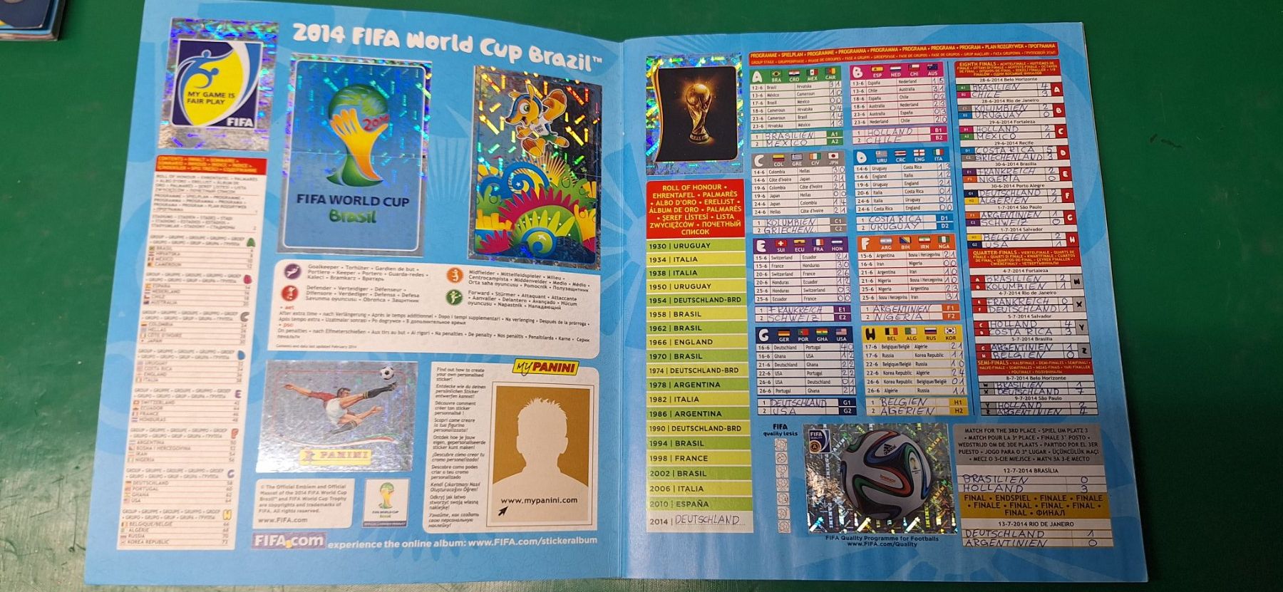 Panini Sammelbilder & Trading cards: Panini World cup Fifa 2014 – Gebraucht aus Basel von Meggesflomi 5