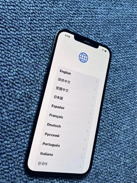 IPhone 12 Pro Bleu 128 Go - État Comme Neuf Mais Bloqué (iCloud), Occasion Avec Légères Marques