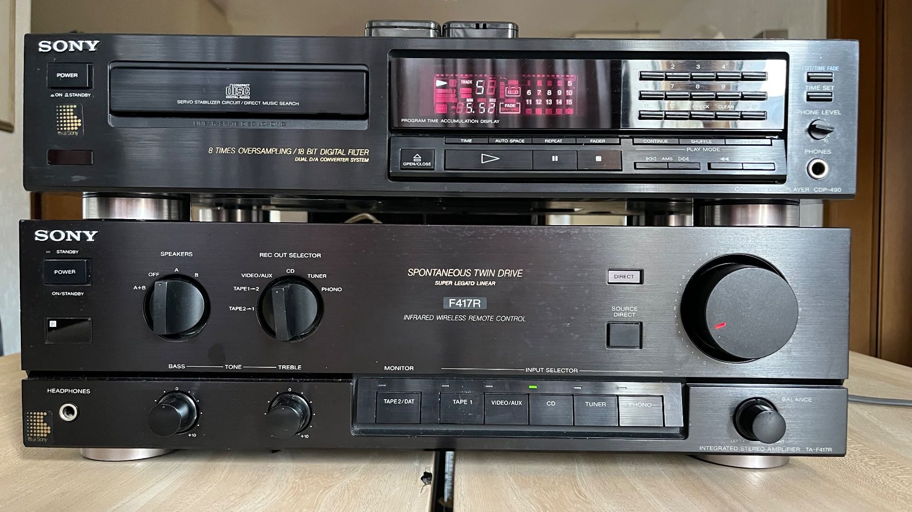 Sony Verstärker: Sony Hifi Anlage – Gebraucht aus Wagen von Heisch1
