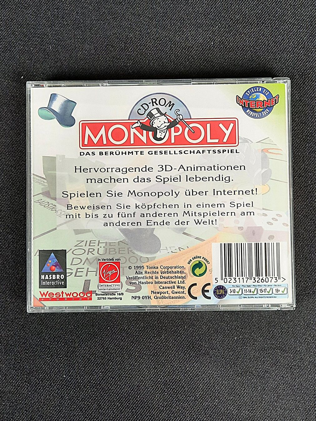Giochi: MONOPOLY CD-ROM 1997 für PC – Usato da Beinwil am See venduto da Restwert_Beinwil 6