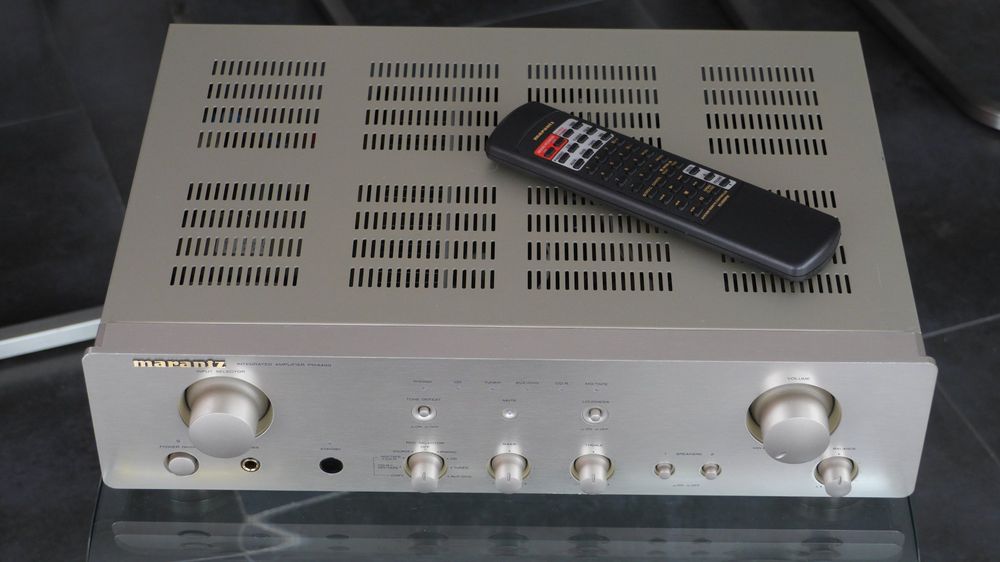 Audiophiler Marantz 4400 Scope Quadradial High End Récepteur Avec Vert Scope eBa