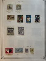 Timbres Italia 1974 et autres années, lot de qualité