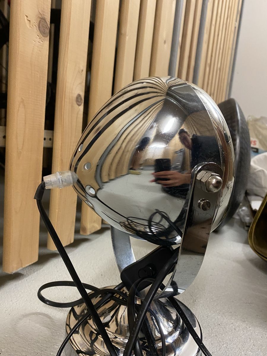 Lampade: Vintage Lampe Leuchte cooler Look Schrinwerfer – Usato da St. Gallenkappel venduto da Luap. 2