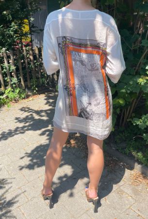 Chic Abito di seta -tg S/M-glamour per 🥳 vacanze