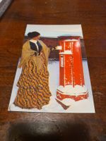 Carte postale vintage Irlande, collection hiver rare! (55)