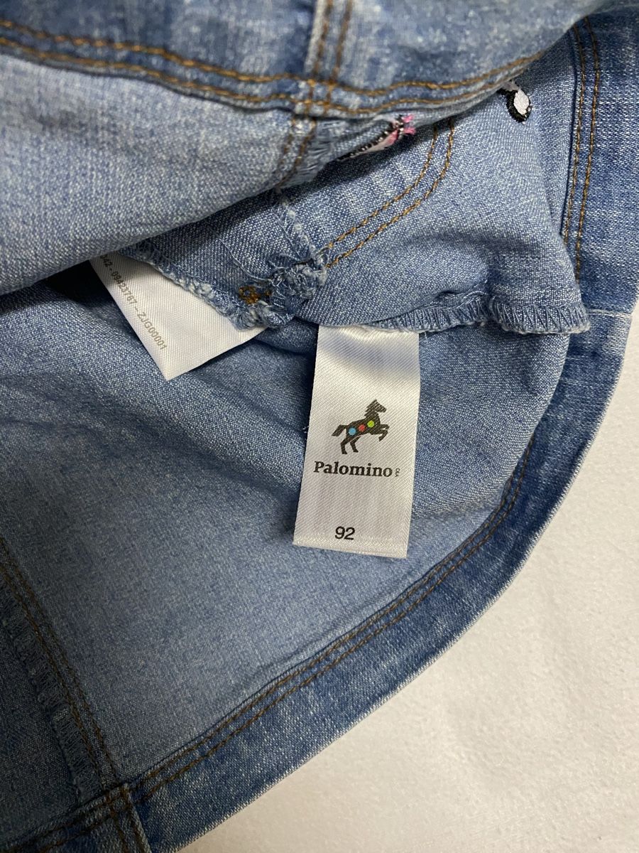 Kleider & Röcke: 2 Jeans Latzröckli in Grösse 92 – Neu (gemäss Beschreibung) aus Sissach von SV-650 2