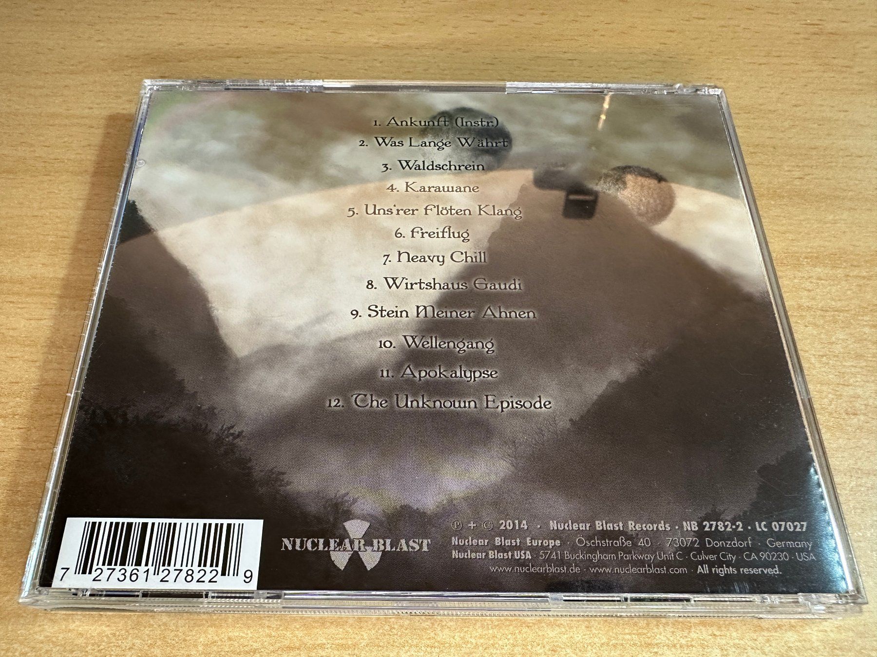 CD: R1 Equilibrium – Erdentempel – Usato da Rikon im Tösstal venduto da Alpenmutz 1