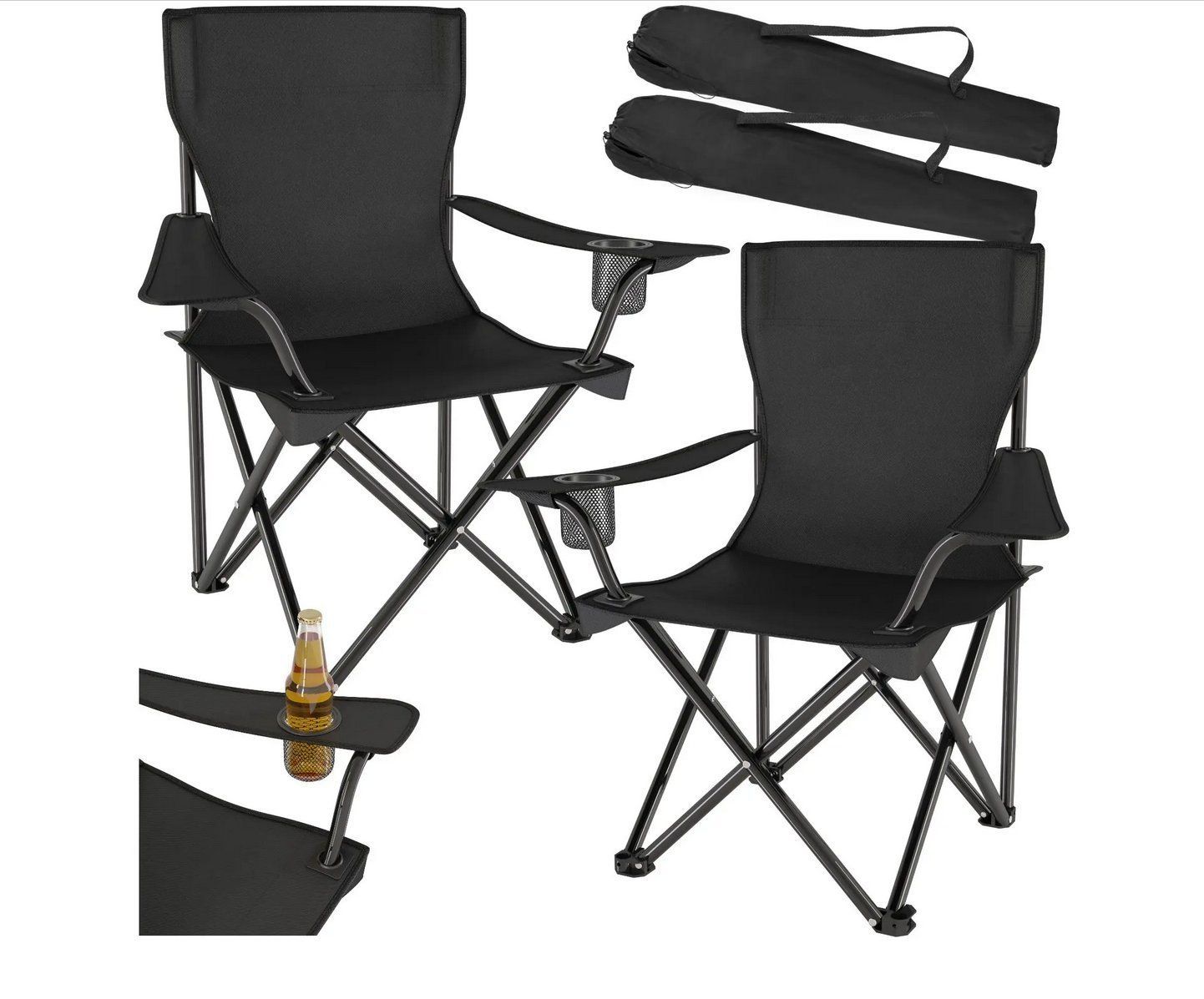 Sedie: Komplettes Camping-Set inkl. Campingtisch, 4 Stühlen... – Usato da Merenschwand venduto da palyaa 4