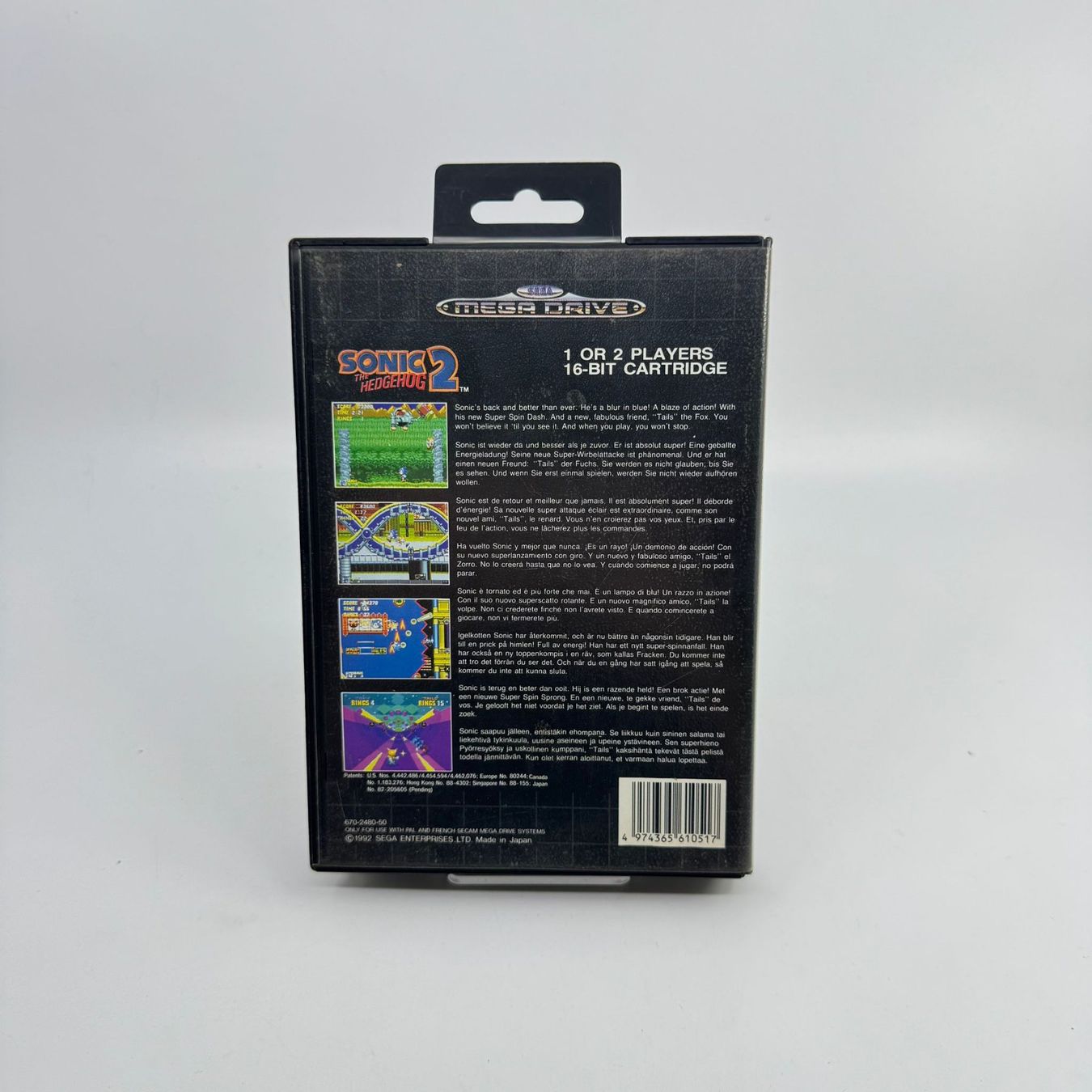 Giochi: Sonic 2 the Hedgehog (Sega Mega Drive) – Usato da Herisau venduto da Seyashop1 2