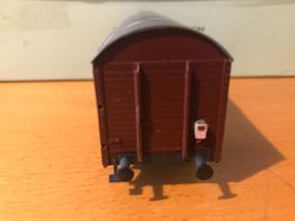 5x SBB Güterwagen 1x mit Schweizer Schlusslaterne