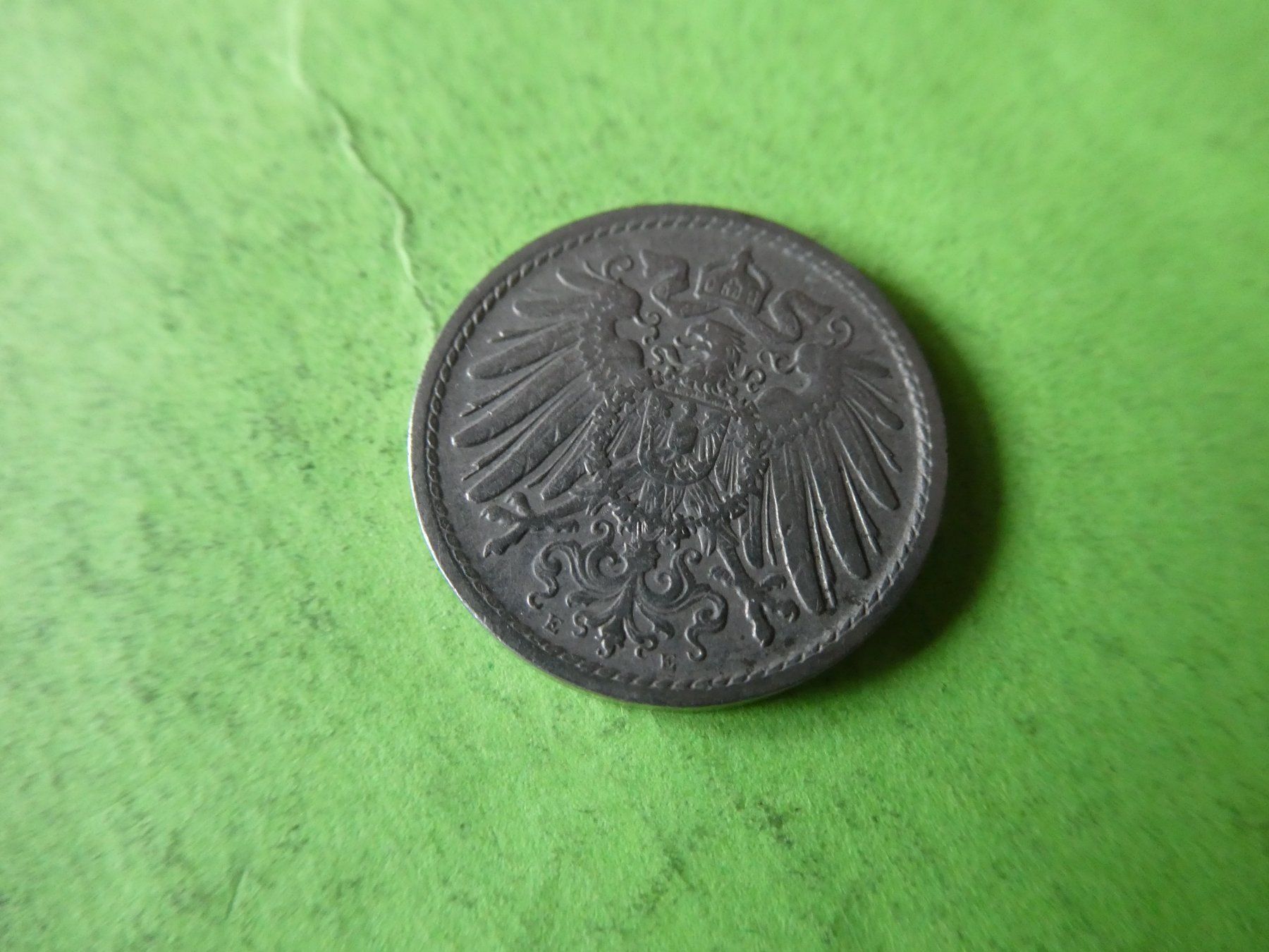 Toutes les monnaies: Dt. Reich 1908 E, 5 Pfennig – D'occasion à Hinterforst par Rohusri 1