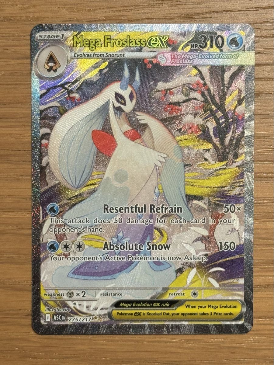 Pokémon Carte collezionabili: Mega Froslass Ex ASC 275/217 – Nuovo (secondo la descrizione) da Diepoldsau venduto da BS13