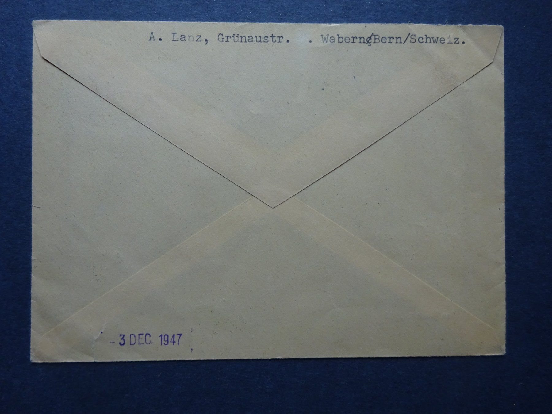 Alle Briefmarken: 1947 Pro Juventute FDC mit seltener Illustration – Gebraucht aus Appenzell-Steinegg von adi1975 3