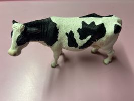 Figurine de vache Holstein,jouet de ferme,en parfait état!