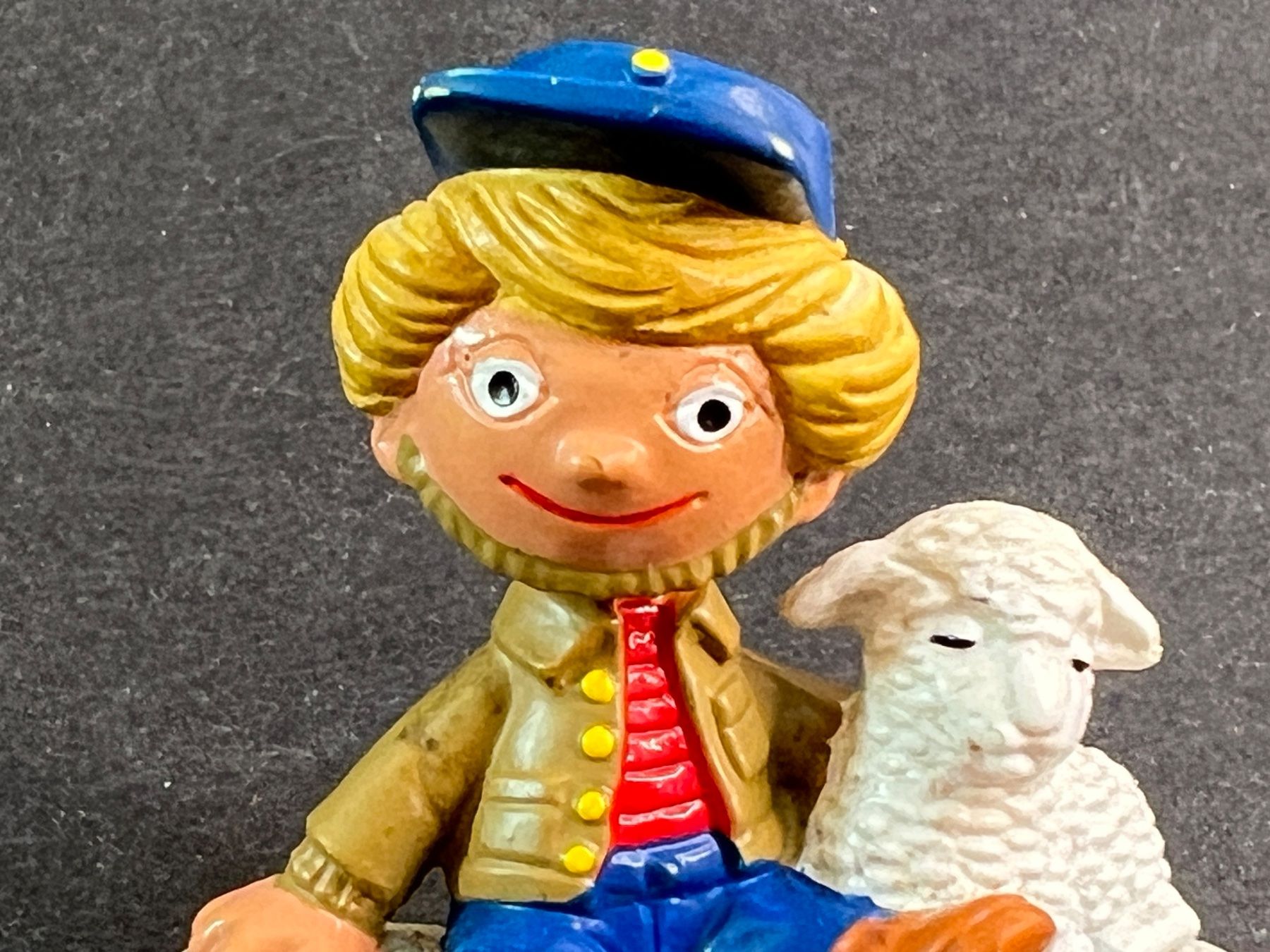 Bullyland Statuette: Sandmännchen Bully auf Wolke, mit Schäfchen Figur – Usato da Ennetbaden venduto da mapa05 3