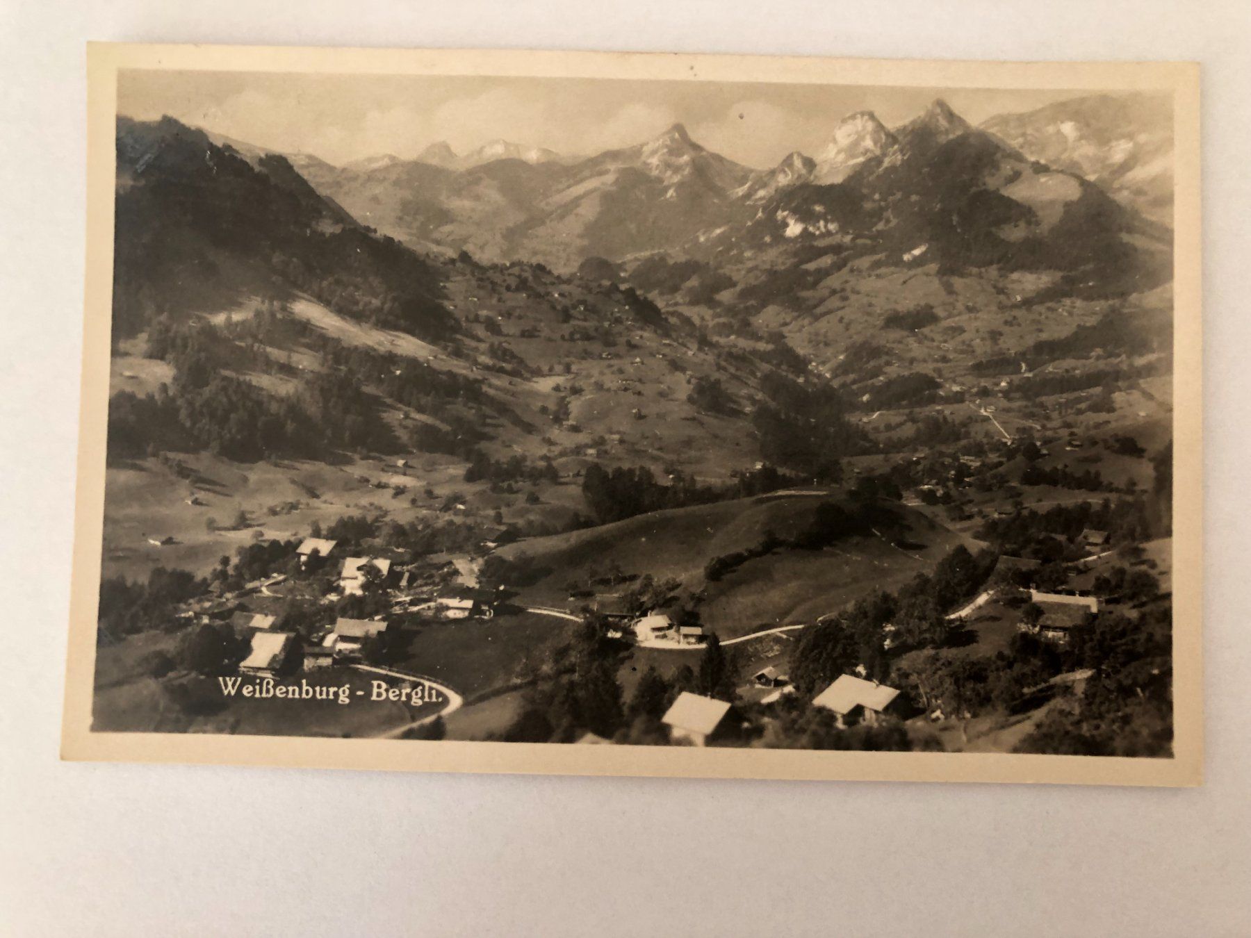 Cartes postales: Alte Ansichtskarte Weissenburg - Bergli – D'occasion à Pfäffikon ZH par Waltoversand