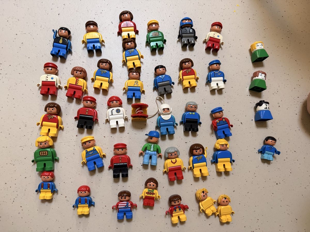 Lego Statuette: Lego Duplo - Leute / Personen – Usato da uster venduto da amplid02 4