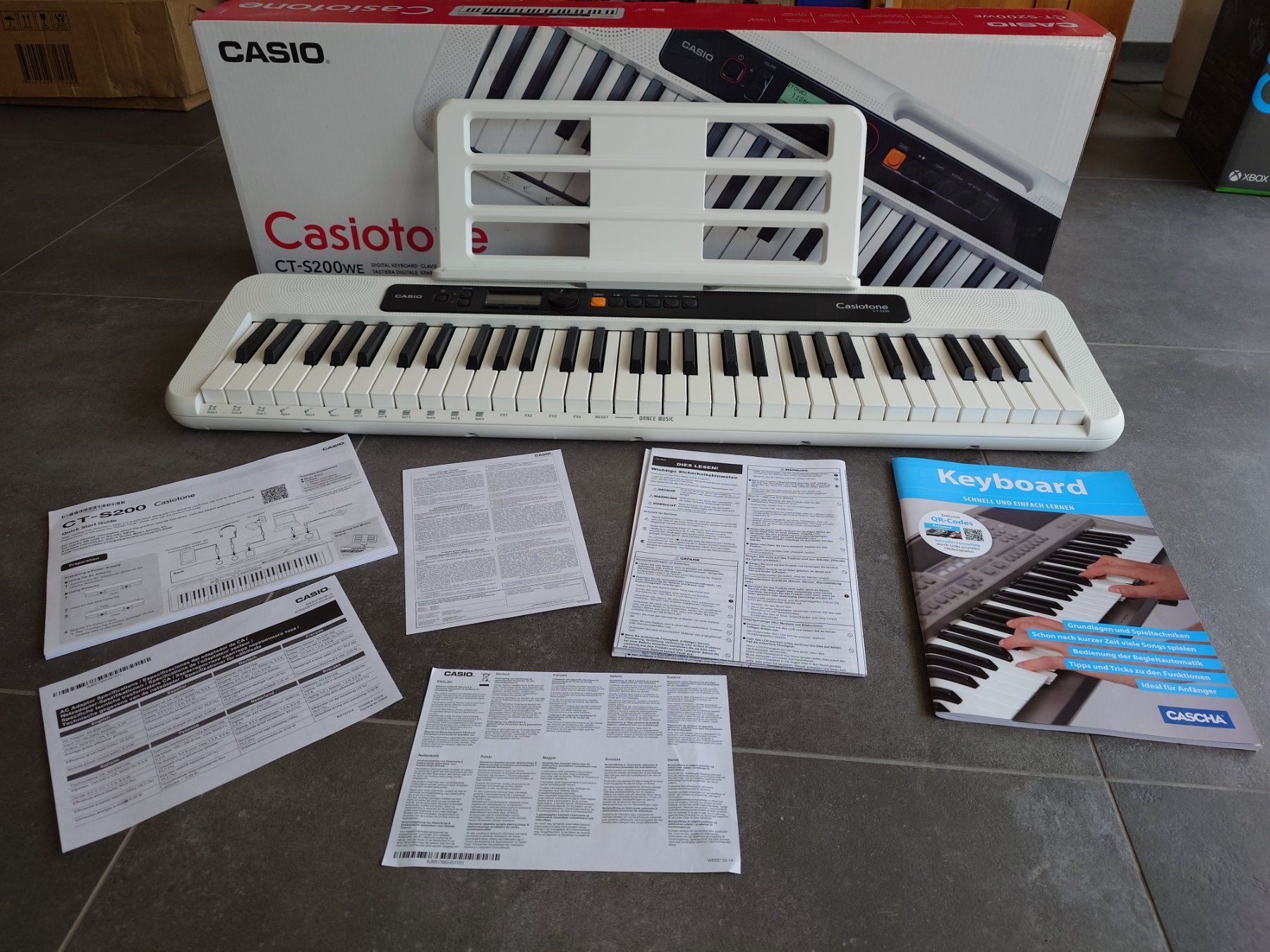 Casio Strumenti musicali: Keybaord Casio CT-S200WE – Usato da Bubendorf venduto da tob_w8qz