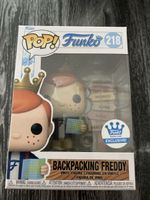 Funko Pop 218 Backpacking Freddy figurine vinyle