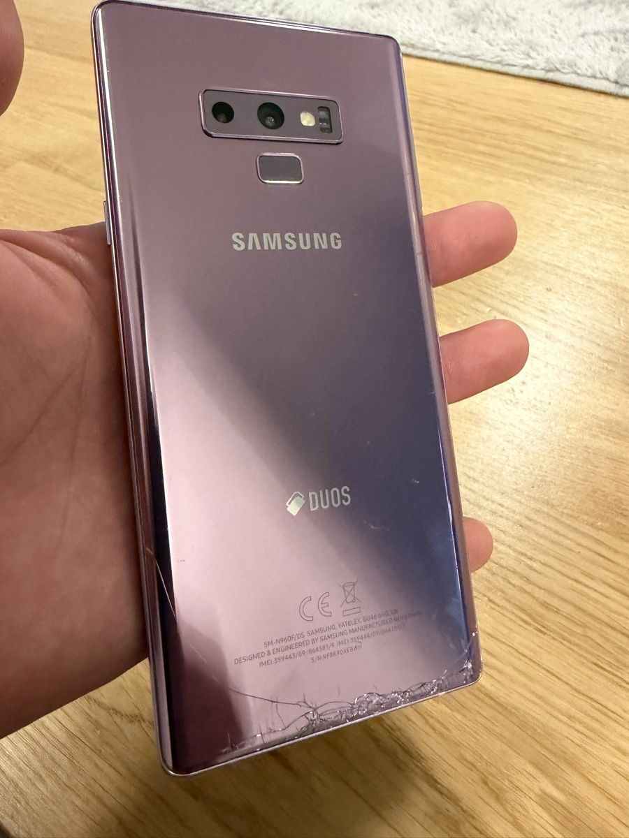 Samsung Telefoni cellulari / Smartphones: Samsung Galaxy Note 9 – Difettoso da Meyrin venduto da SA_3006