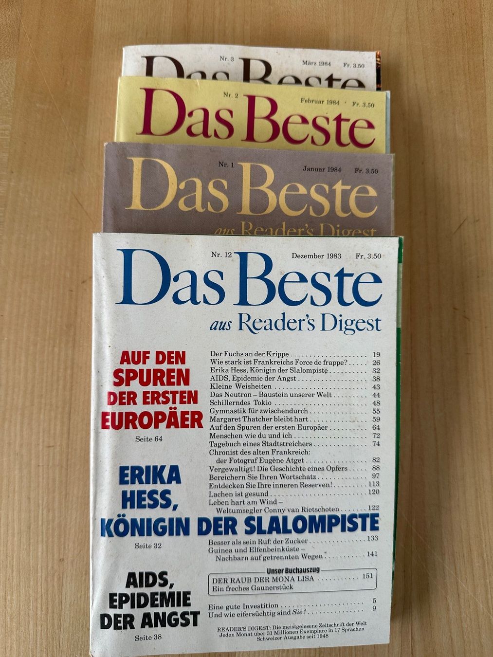 Riviste & Magazine: Das Beste 1973 1974 aus Reader's Digest – Usato da Zürich venduto da ruedigg