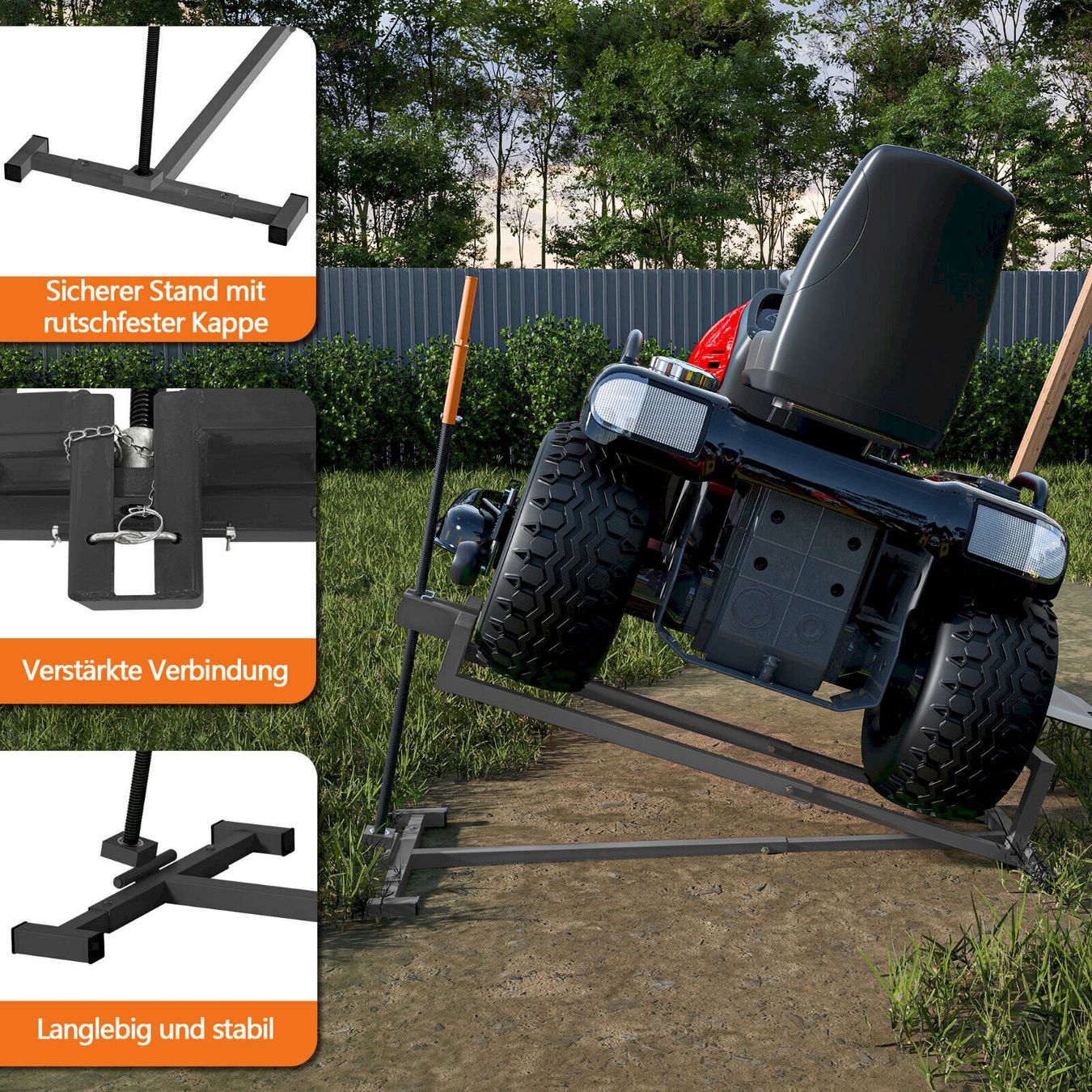 Tous les outils: Rasentraktor Heber 400 kg – Neuf avec emballage d'origine à Bottighofen par zaap 4