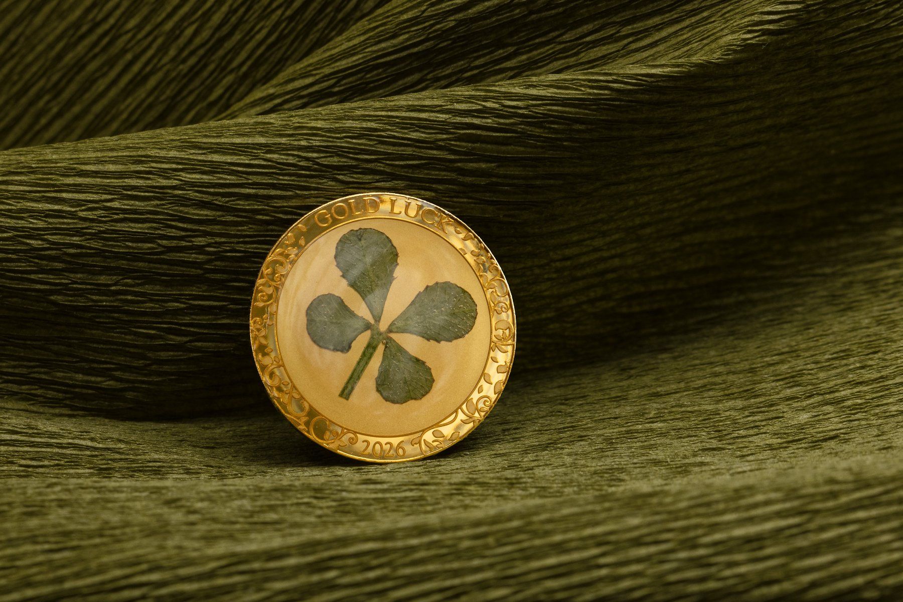 Tutti le monete: Cook Islands Four Leaf Clover 2026 – Nuovo e nell'imballaggio originale da Liestal venduto da Goldbatzen 3